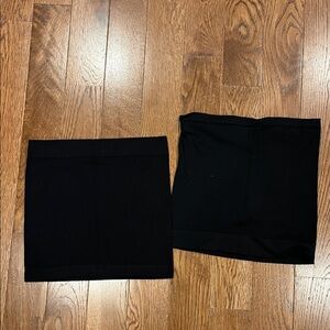 Maternity Belly Band TWO Elegant Black Band for Expecting Mother